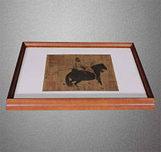 岳阳书画装裱配框服务案例